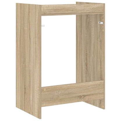 vidaXL Waschmaschinen-Schrank Sonoma 67,5 x 48 x 97 cm Holzwerkstoff