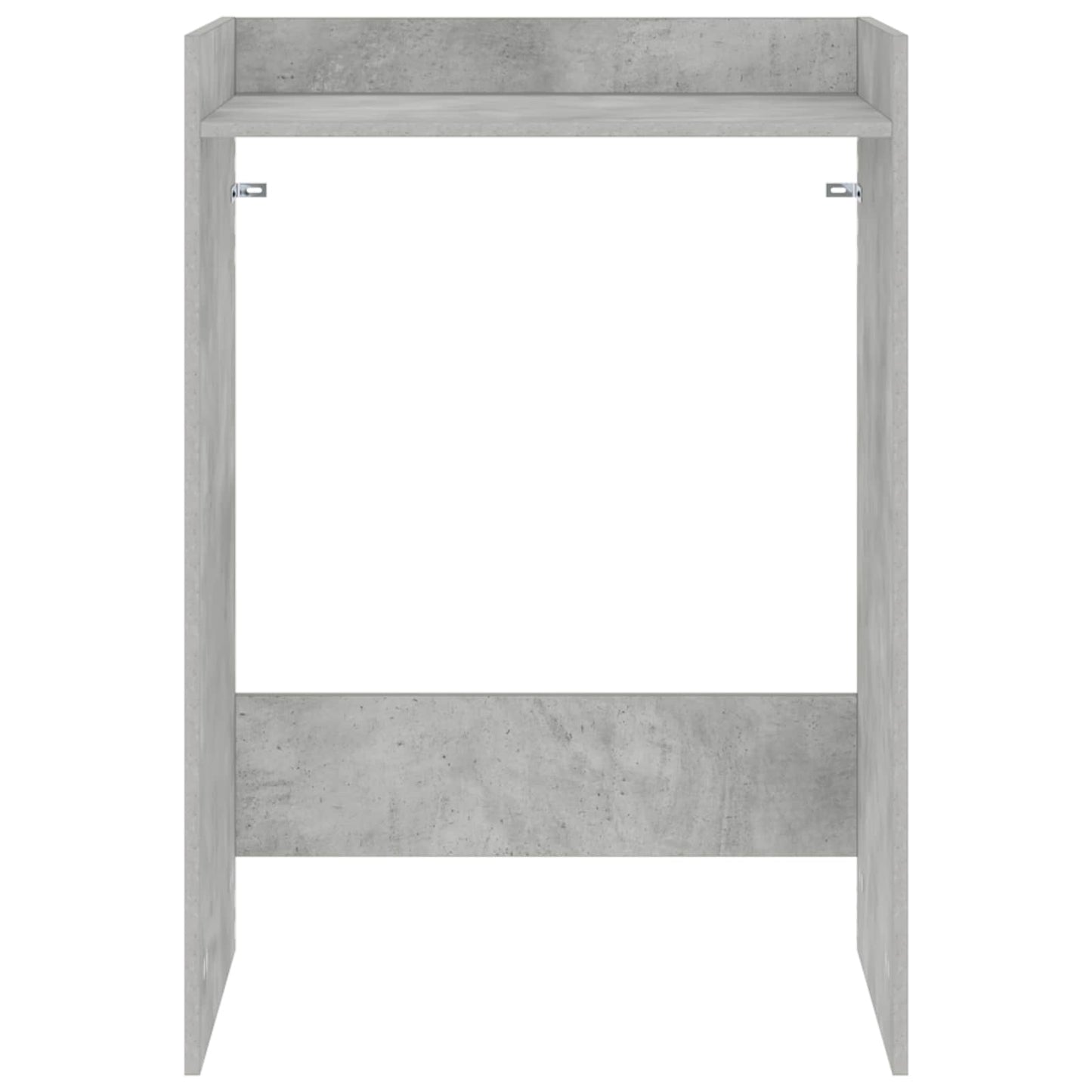 vidaXL Waschmaschinen-Schrank Beton 67,5 x 48 x 97 cm Holzwerkstoff