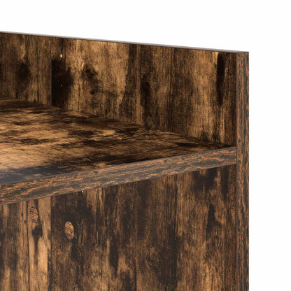 vidaXL Waschmaschinen-Schrank Geräucherte Eiche 67,5 x 48 x 97 cm