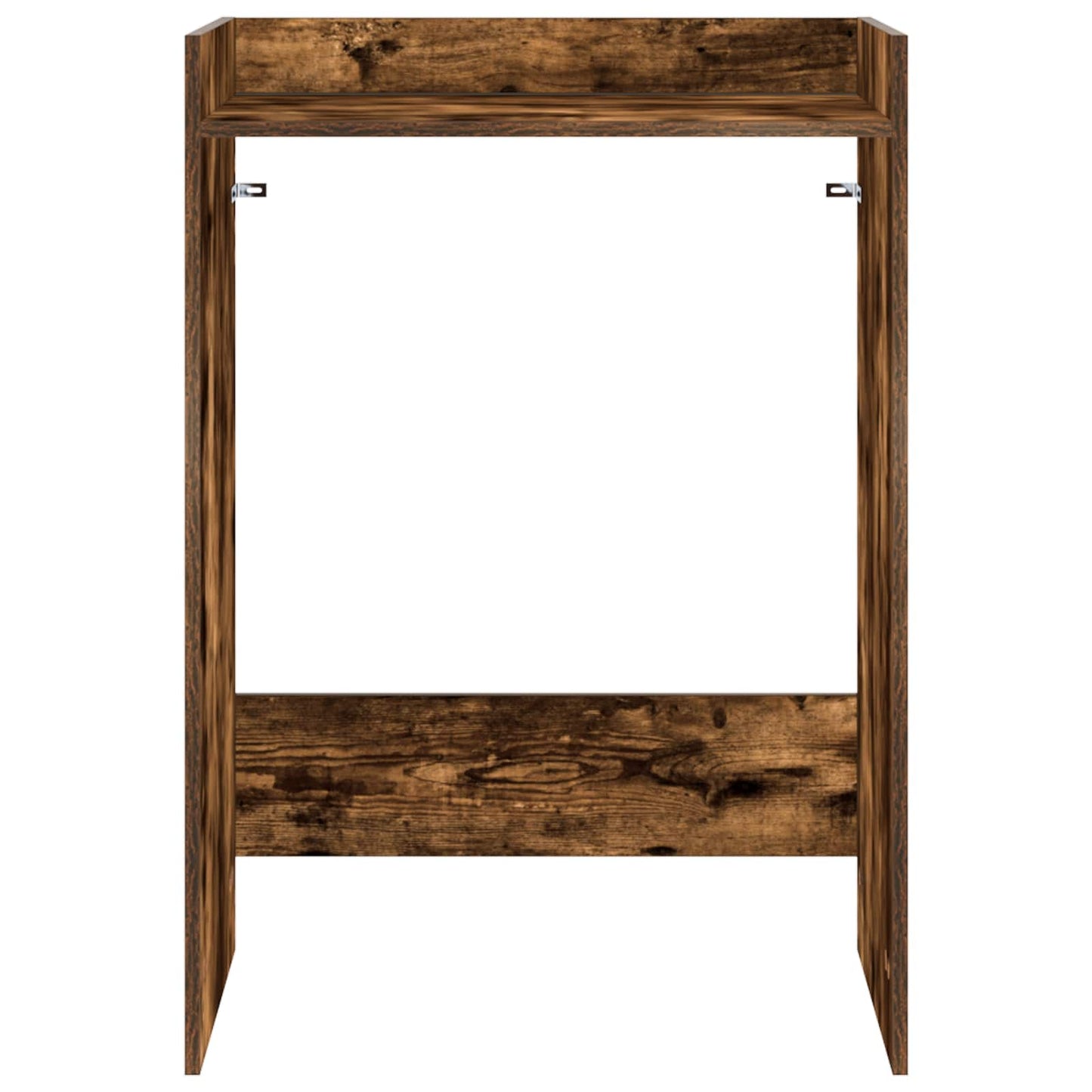 vidaXL Waschmaschinen-Schrank Geräucherte Eiche 67,5 x 48 x 97 cm