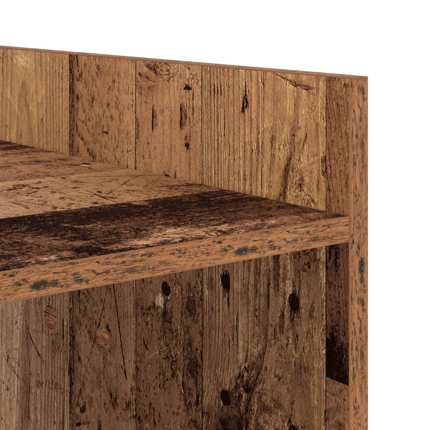 vidaXL Waschmaschinen-Schrank Altholz 67,5 x 48 x 97 cm Holzwerkstoff