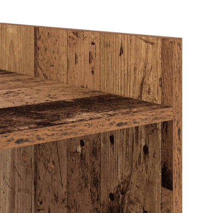 vidaXL Waschmaschinen-Schrank Altholz 67,5 x 48 x 97 cm Holzwerkstoff