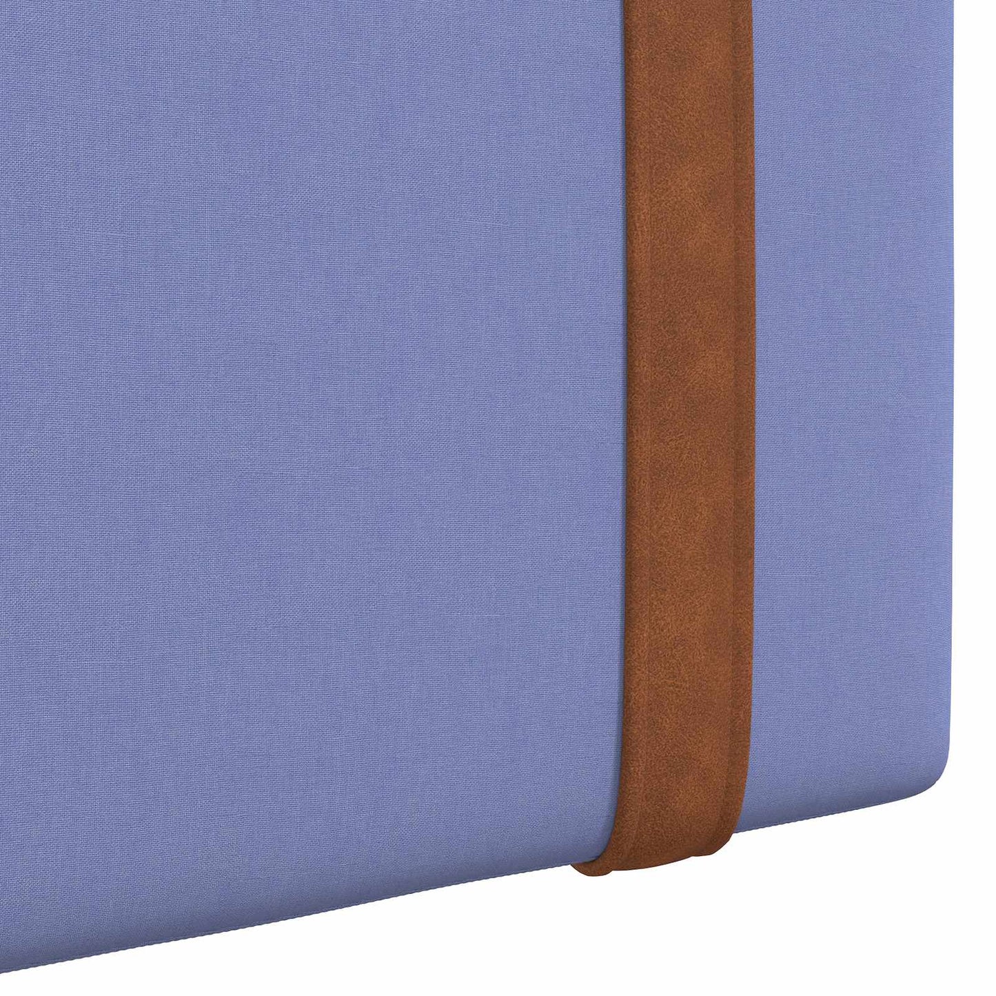 Hängevorderseite Uni Jeans blau 90 x 55 x 5 cm Antikes PU