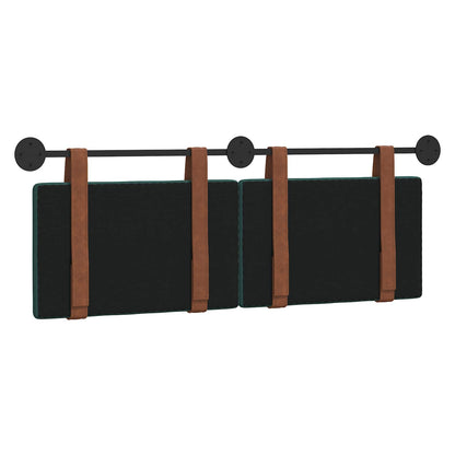 Hängevorderseite Uni Dunkelgrün 130 x 55 x 5 cm Antikes PU