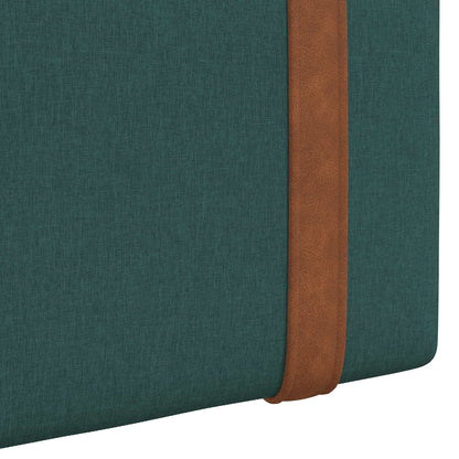 Hängevorderseite Uni Dunkelgrün 190 x 55 x 5 cm Antikes PU