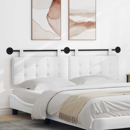 Hängevorderseite Wandmontiert Weiß 190 x 55 x 5 cm Stoff