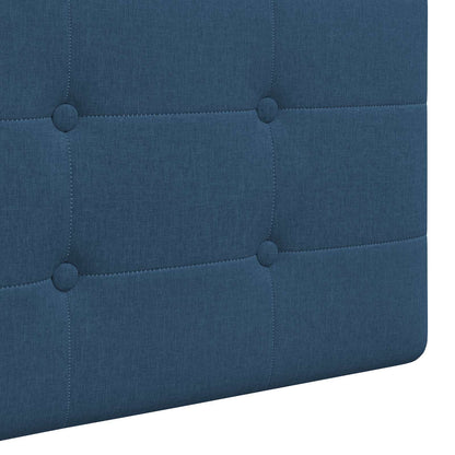 Hängevorderseite Wandmontiert Blau 210 x 55 x 5 cm Stoff