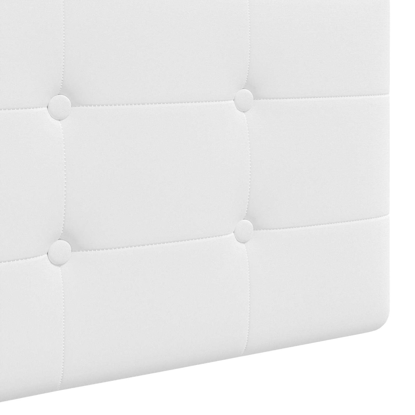 Hängevorderseite Wandmontiert Weiß 210 x 55 x 5 cm Stoff