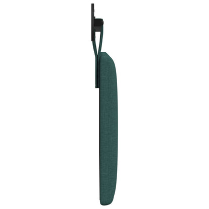 Hängevorderseite Wandmontiert Dunkelgrün 90 x 55 x 5 cm Stoff