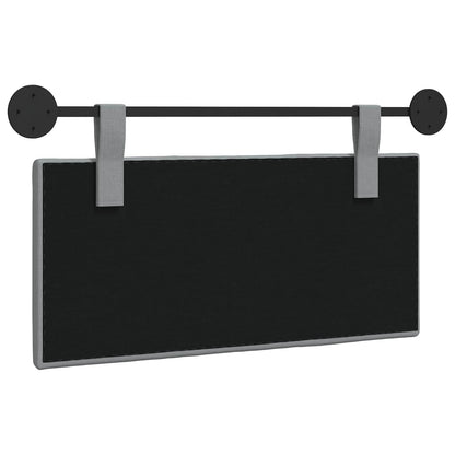 Hängevorderseite Wandmontiert Hellgrau 100 x 55 x 5 cm Stoff