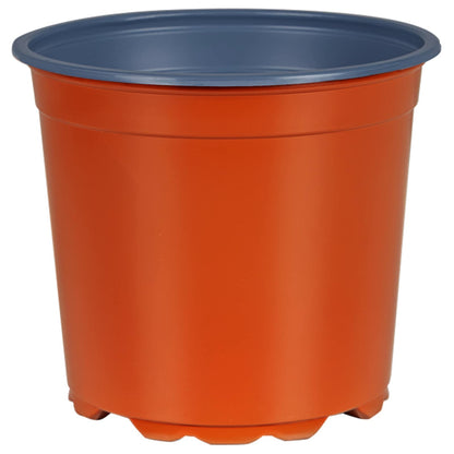 vidaXL Blumentopf 200 pcs Terrakotta Ø 15 x 13 cm Kunststoff
