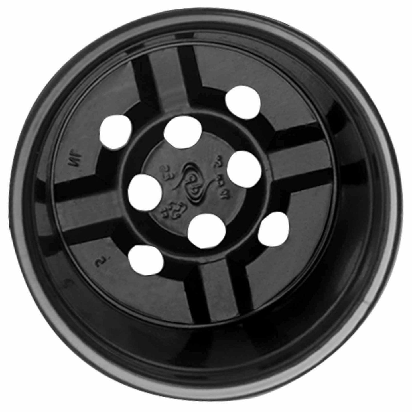 vidaXL Pot de fleurs 200 pcs Noir Ø 15 x 12,5 cm Plastique