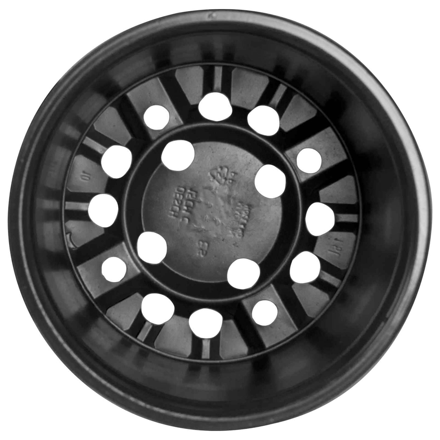 Blumentopf 200 pcs Schwarz Ø 15 x 13 cm Kunststoff