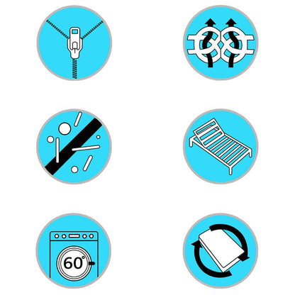 Tag-Bett mit Matratze Wachsbraun und Weiß 90 x 200 cm