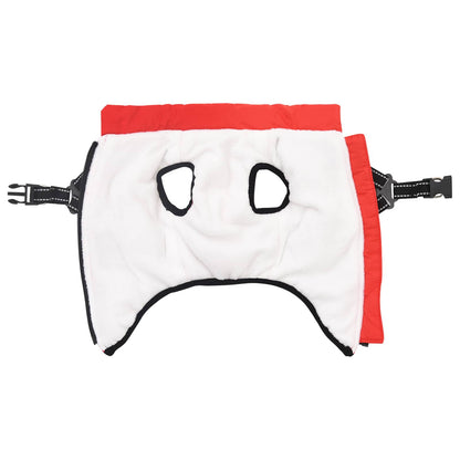 Hundemantel Rot L36 Fleece und Polyester