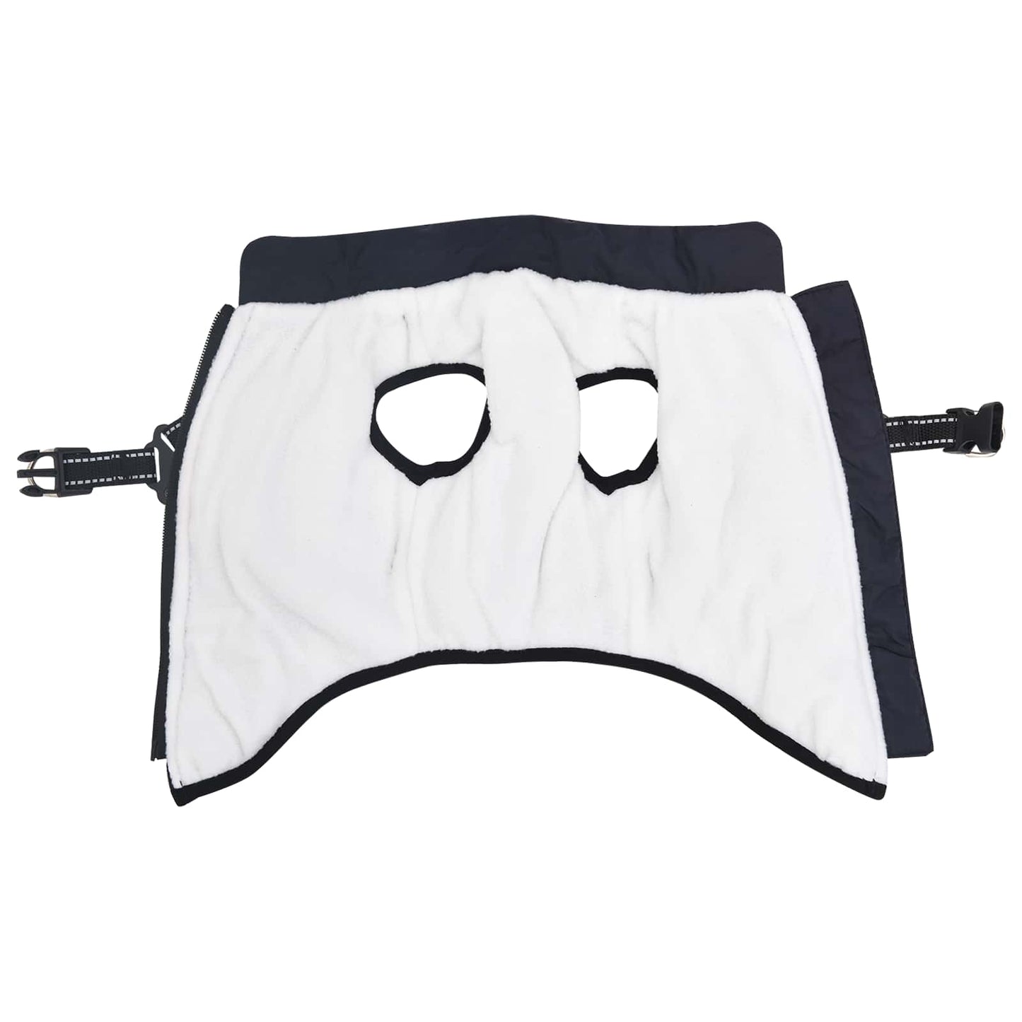 Hundemantel Marineblau L24 Fleece und Polyester