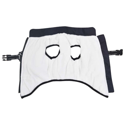 Hundemantel Marineblau L28 Fleece und Polyester