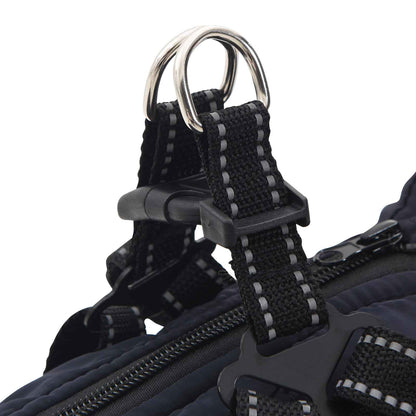 Hundemantel Marineblau L32 Fleece und Polyester