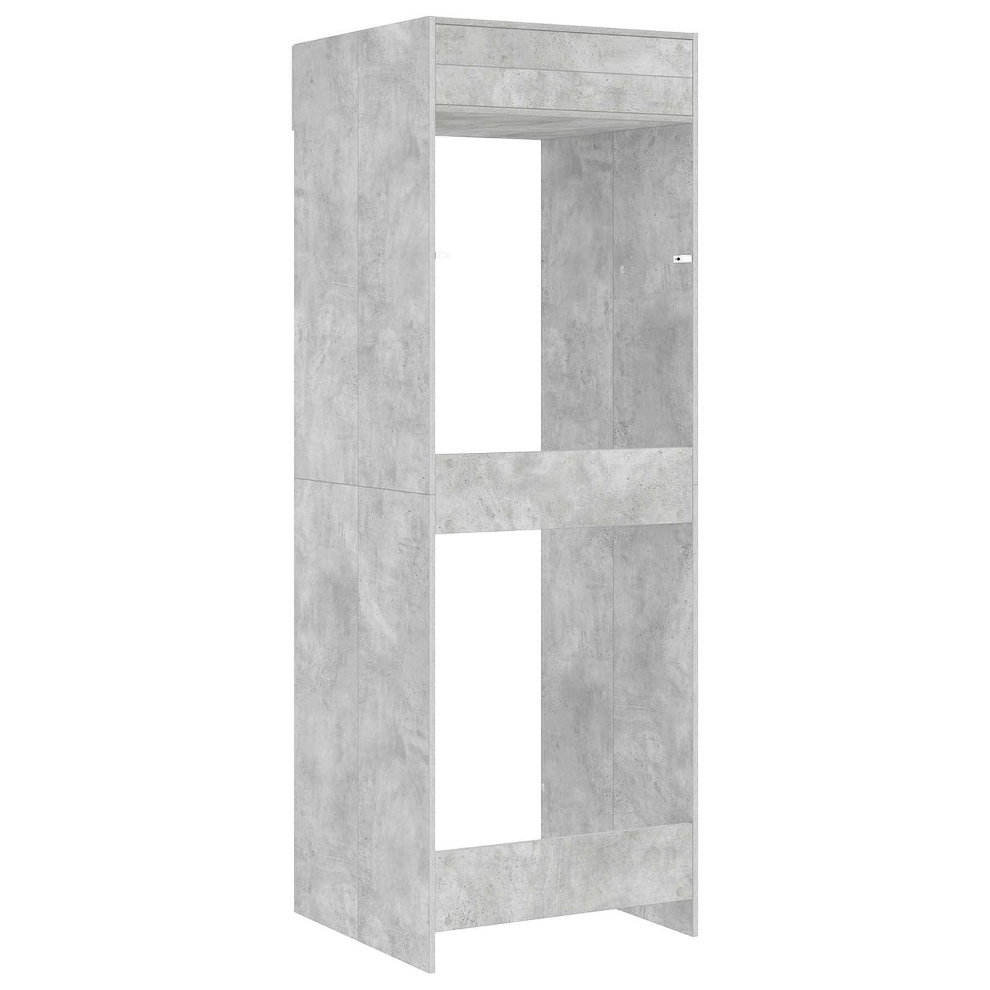 vidaXL Waschmaschinen-Schrank Beton 67,5 x 68 x 200 cm Holzwerkstoff