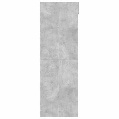 vidaXL Waschmaschinen-Schrank Beton 67,5 x 68 x 200 cm Holzwerkstoff