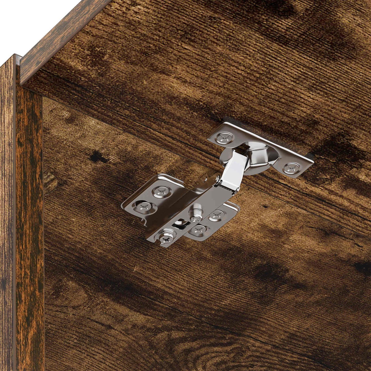 vidaXL Waschmaschinen-Schrank Geräucherte Eiche 67,5 x 68 x 200 cm