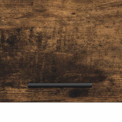 vidaXL Waschmaschinen-Schrank Geräucherte Eiche 67,5 x 68 x 200 cm