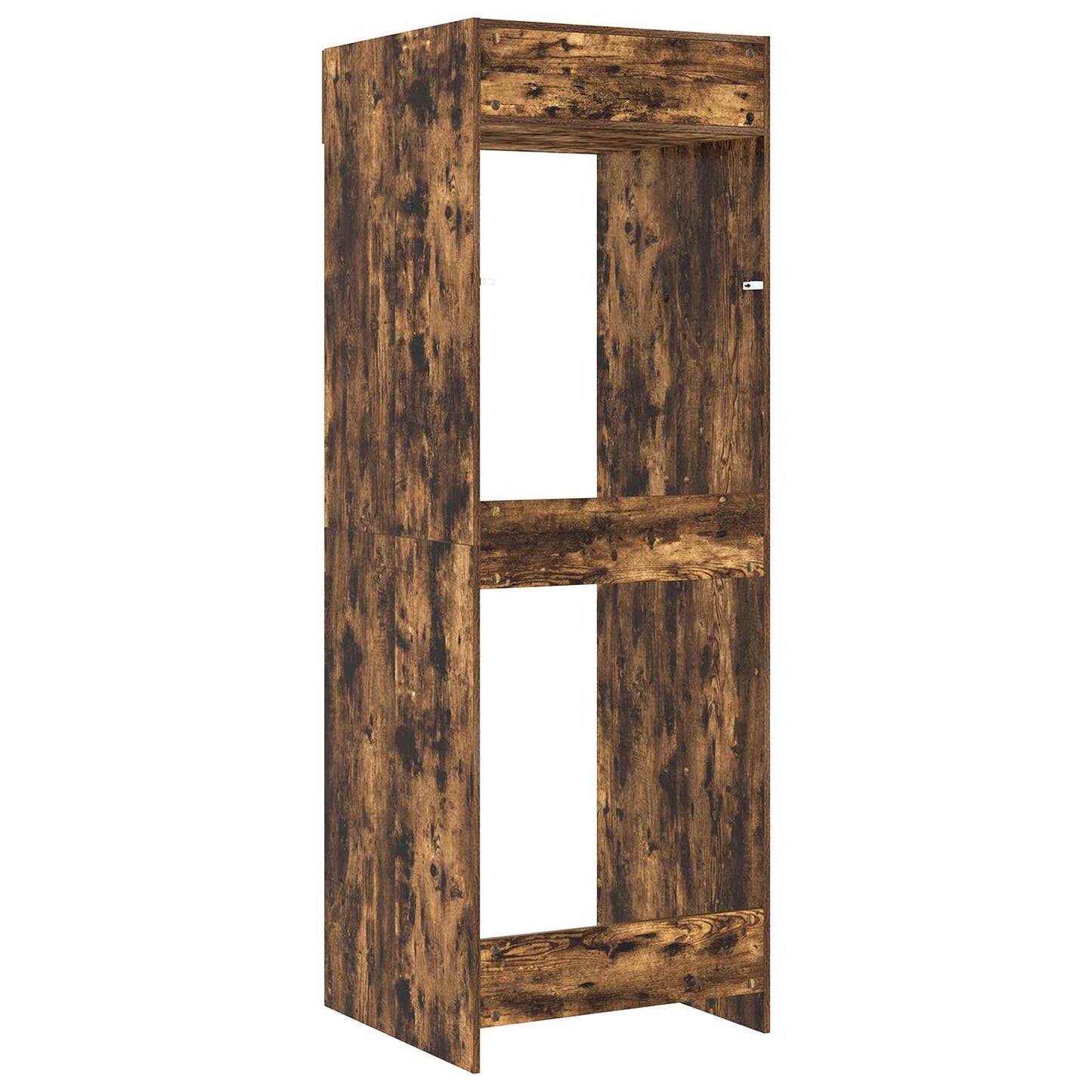 vidaXL Waschmaschinen-Schrank Geräucherte Eiche 67,5 x 68 x 200 cm