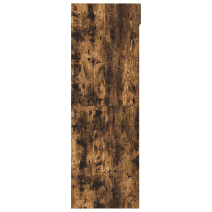 vidaXL Waschmaschinen-Schrank Geräucherte Eiche 67,5 x 68 x 200 cm