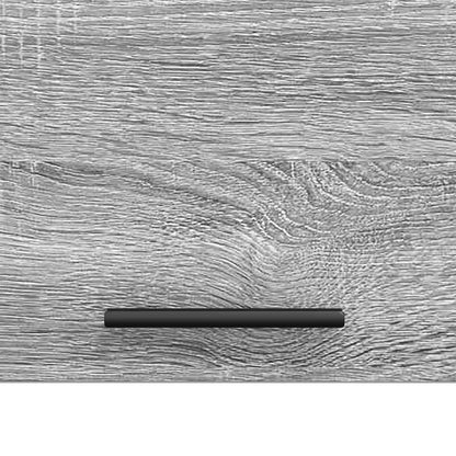 vidaXL Waschmaschinen-Schrank mit Tür Graues Sonoma 67,5 x 68 x 200 cm