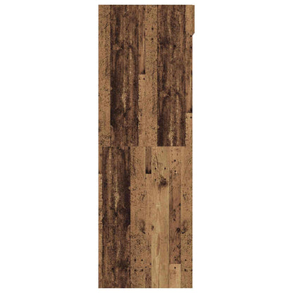 vidaXL Waschmaschinen-Schrank Altholz 67,5 x 68 x 200 cm Holzwerkstoff