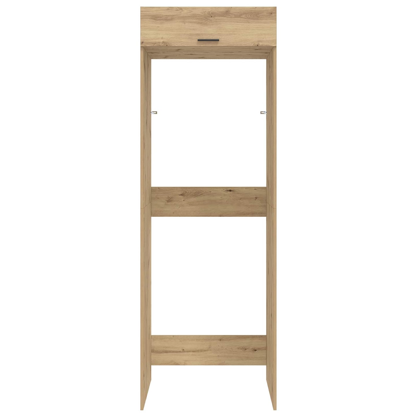 vidaXL Waschmaschinen-Schrank mit Tür Artisan-Eiche 67,5 x 68 x 200 cm