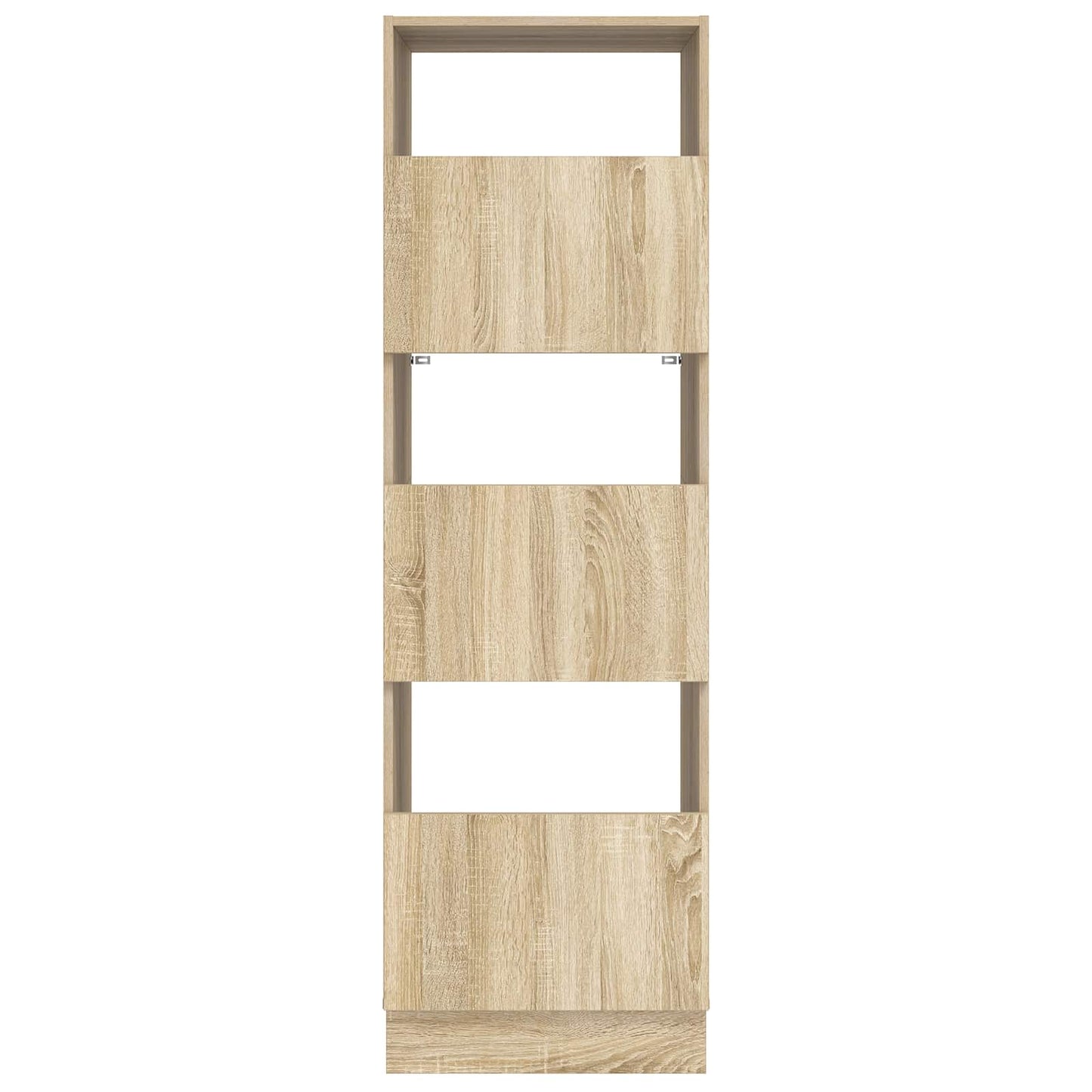 vidaXL Wäscheschrank mit Tür Sonoma 50 x 68 x 162 cm Holzwerkstoff