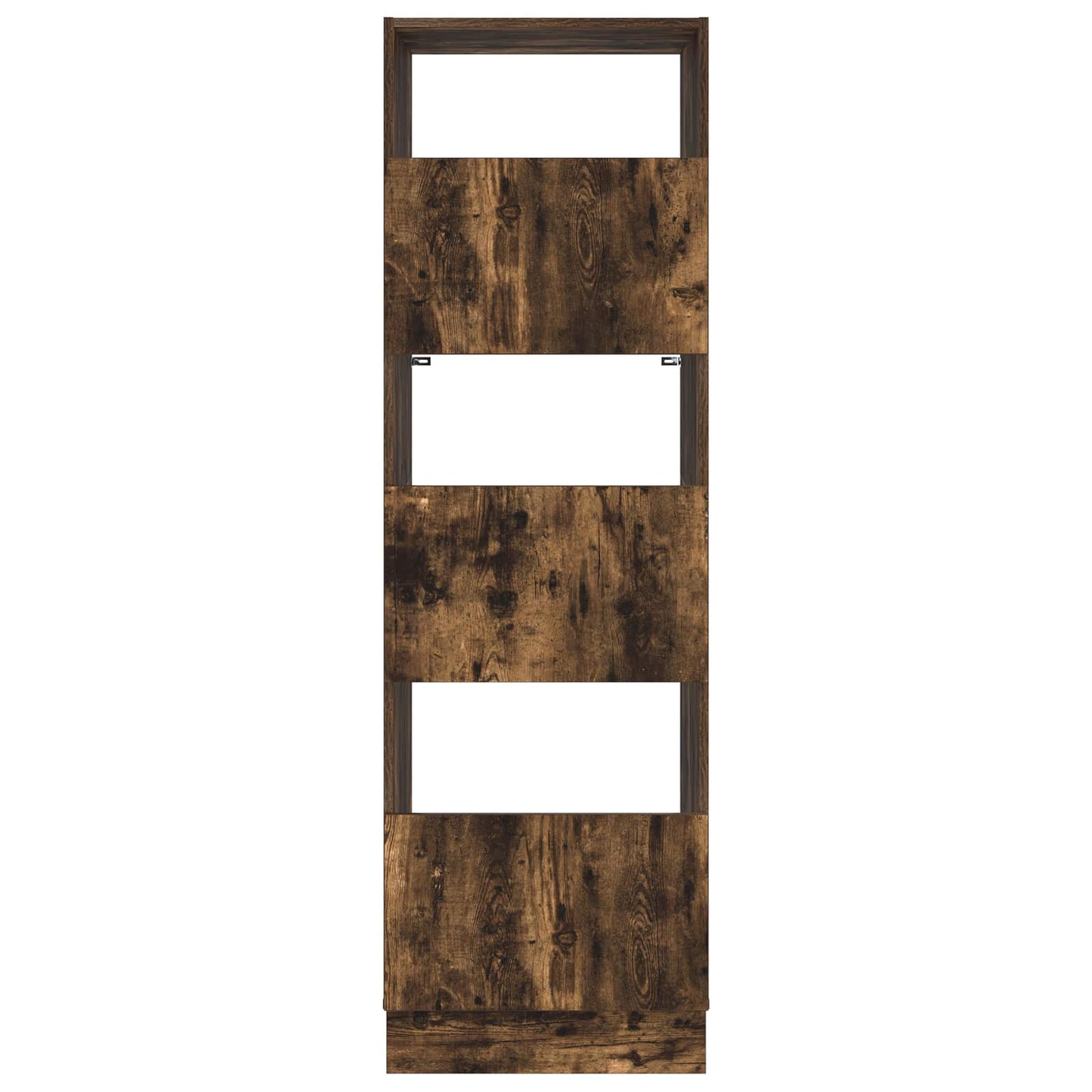 vidaXL Wäscheschrank Geräucherte Eiche 50 x 68 x 162 cm Holzwerkstoff