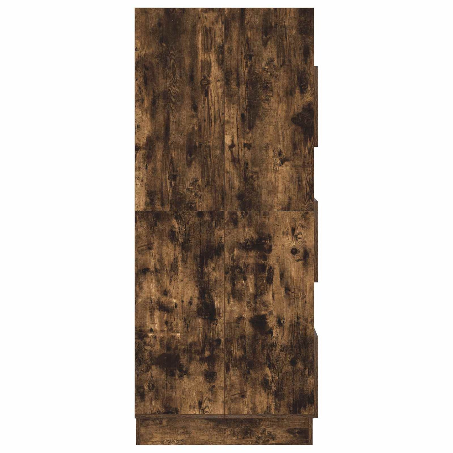 vidaXL Wäscheschrank Geräucherte Eiche 50 x 68 x 162 cm Holzwerkstoff