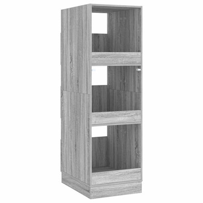 vidaXL Wäscheschrank Graues Sonoma 50 x 68 x 162 cm Holzwerkstoff