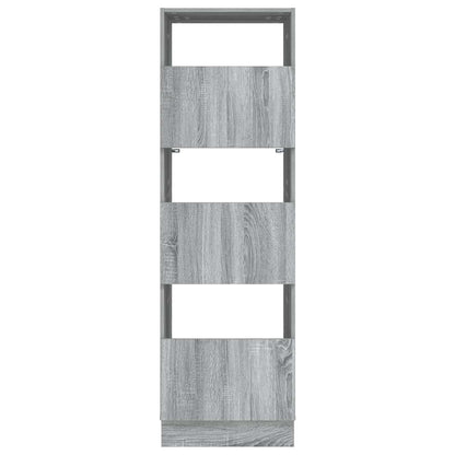 vidaXL Wäscheschrank Graues Sonoma 50 x 68 x 162 cm Holzwerkstoff