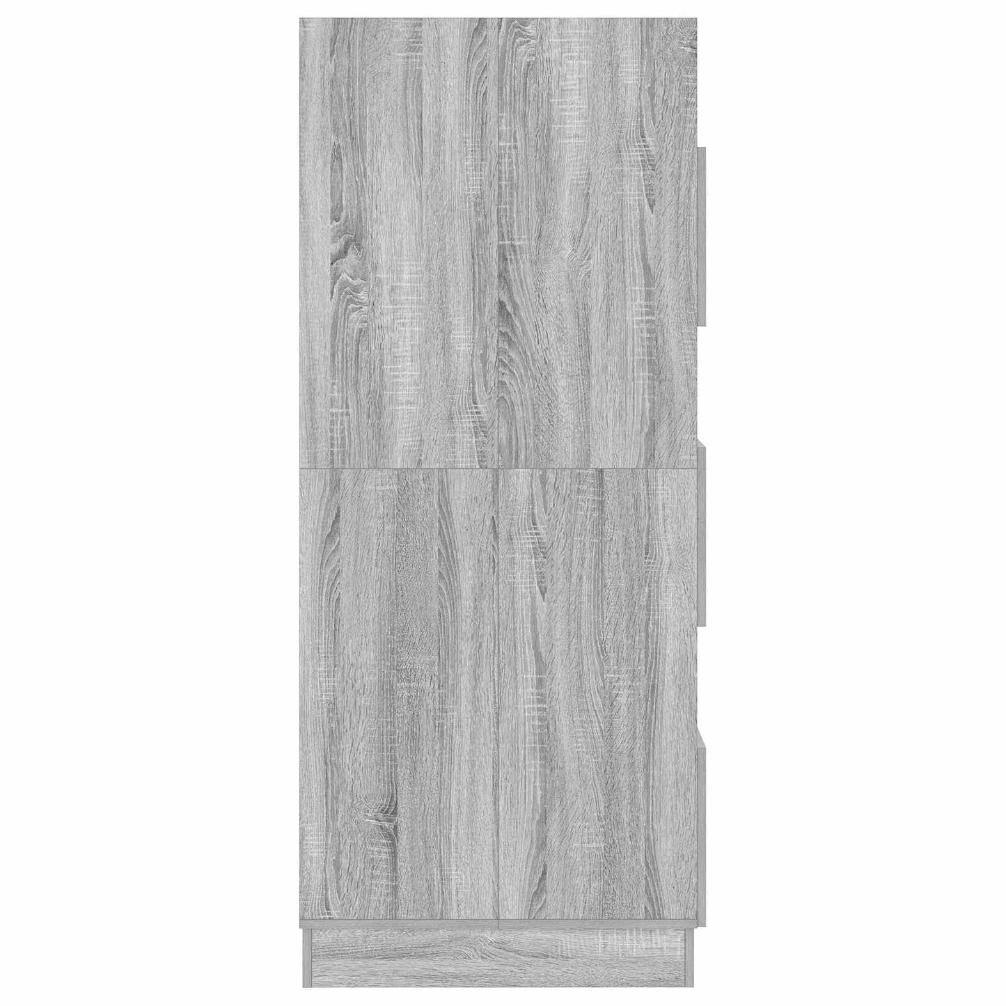 vidaXL Wäscheschrank Graues Sonoma 50 x 68 x 162 cm Holzwerkstoff