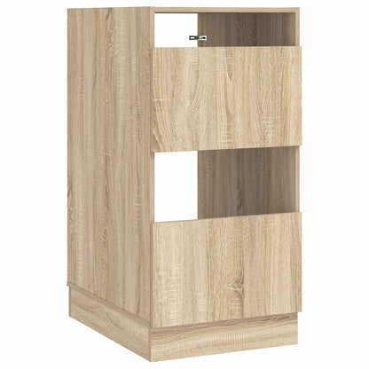 vidaXL Wäscheschrank mit Tür Sonoma 50 x 68 x 102 cm Holzwerkstoff