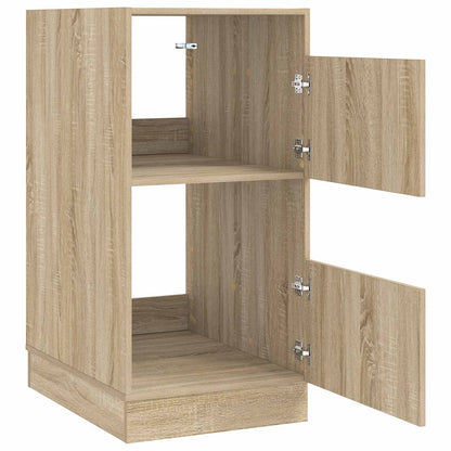 vidaXL Wäscheschrank mit Tür Sonoma 50 x 68 x 102 cm Holzwerkstoff