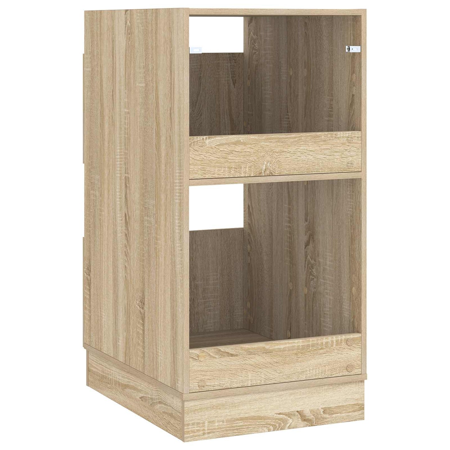 vidaXL Wäscheschrank mit Tür Sonoma 50 x 68 x 102 cm Holzwerkstoff