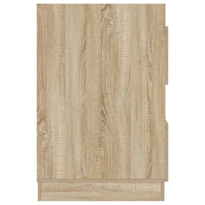 vidaXL Wäscheschrank mit Tür Sonoma 50 x 68 x 102 cm Holzwerkstoff