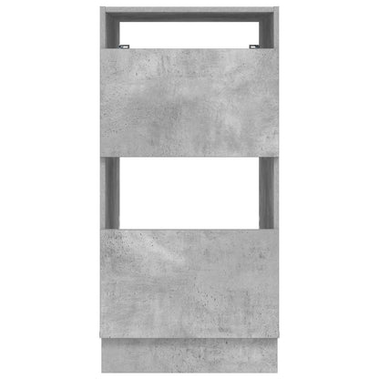 Wäscheschrank mit Speicher mit Tür Beton Holzwerkstoff