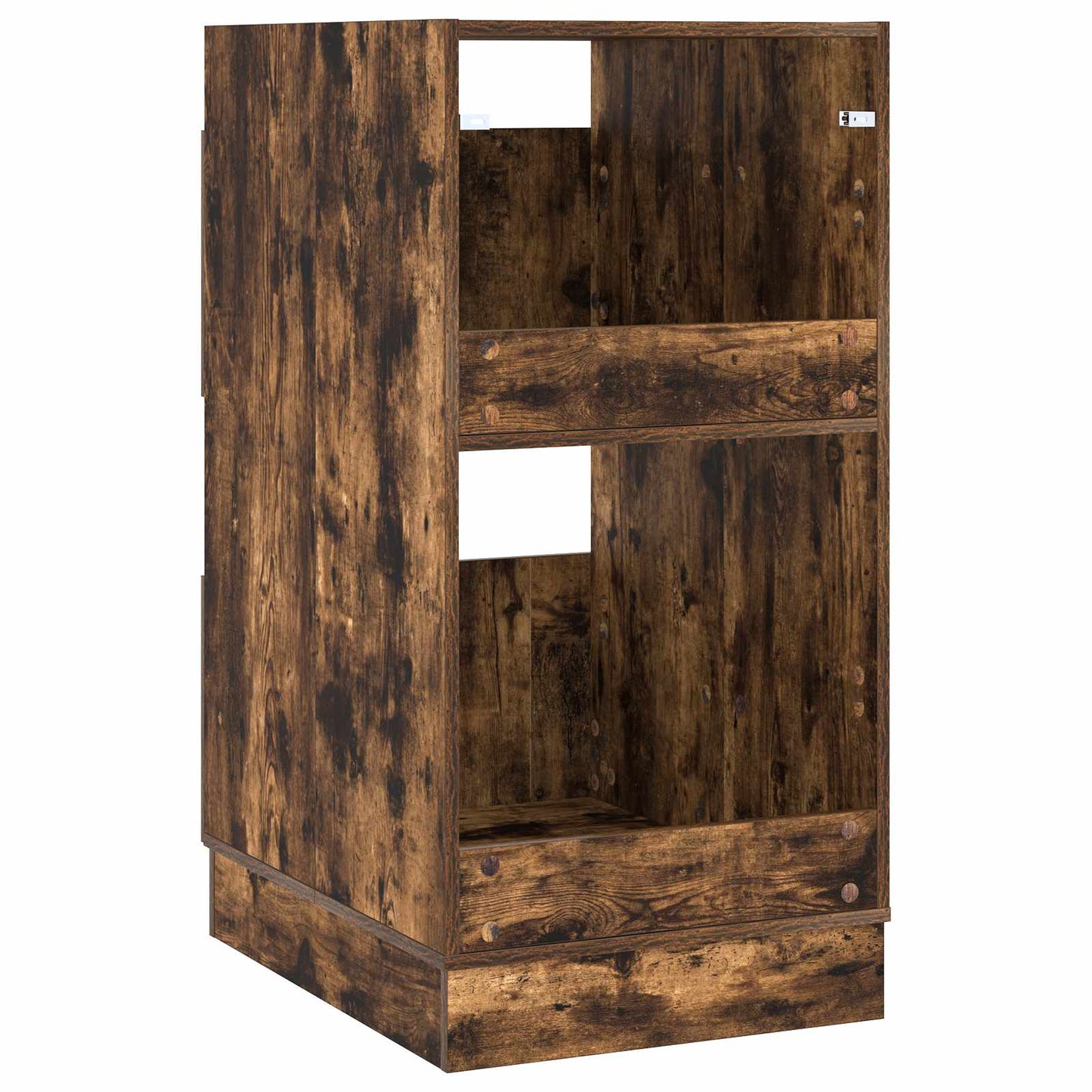 vidaXL Wäscheschrank mit Speicher Geräucherte Eiche Holzwerkstoff