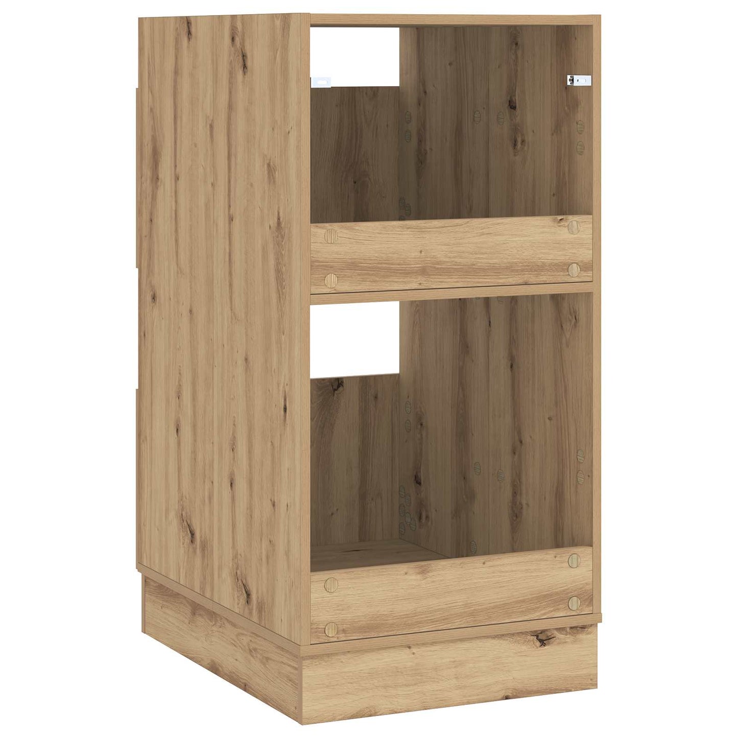 vidaXL Wäscheschrank Artisan-Eiche 50 x 68 x 102 cm Holzwerkstoff