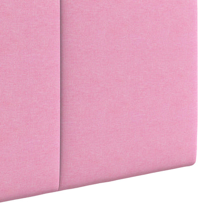 Hängevorderseite Wandmontiert Rosa 90 x 55 x 5 cm Stoff