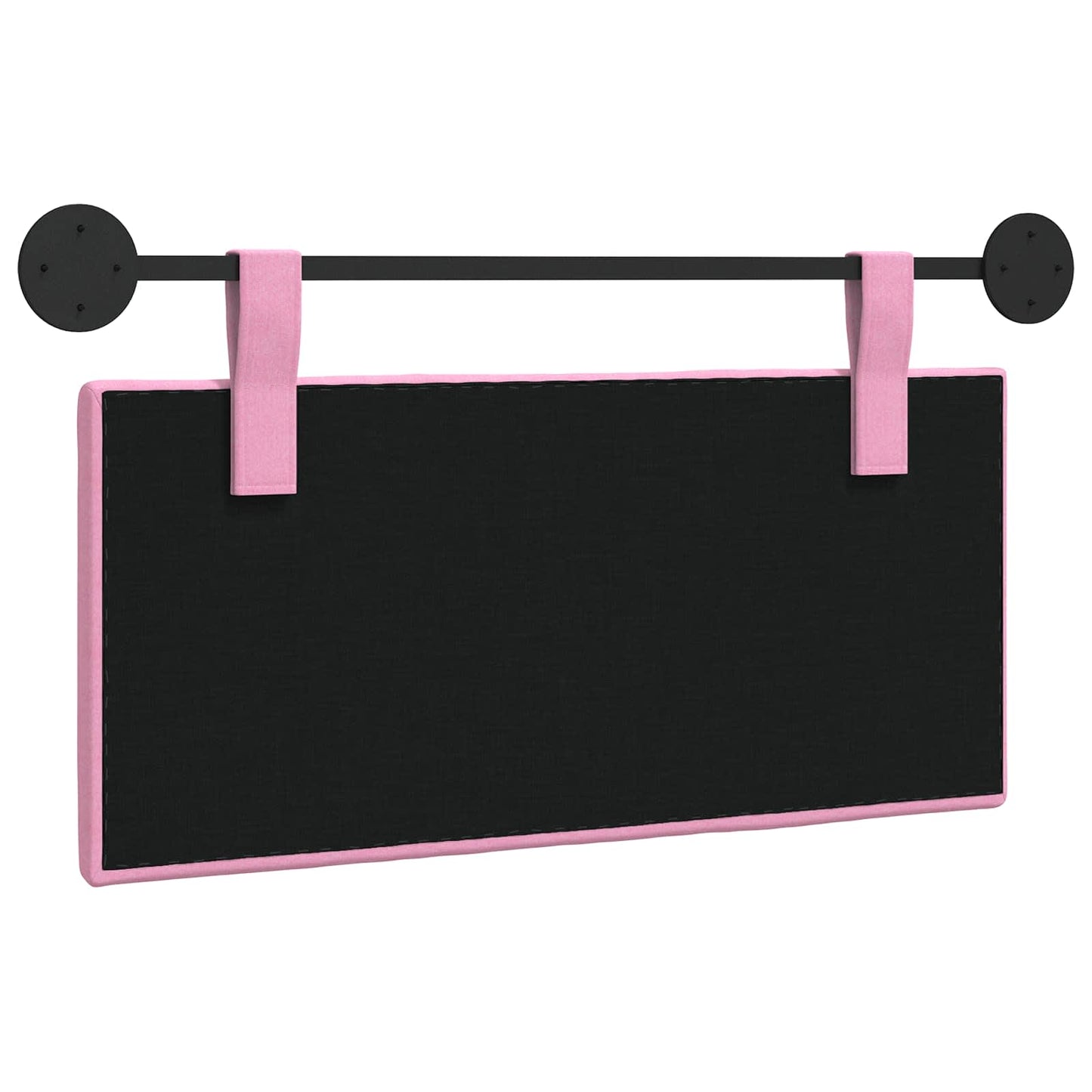Hängevorderseite Wandmontiert Rosa 90 x 55 x 5 cm Stoff
