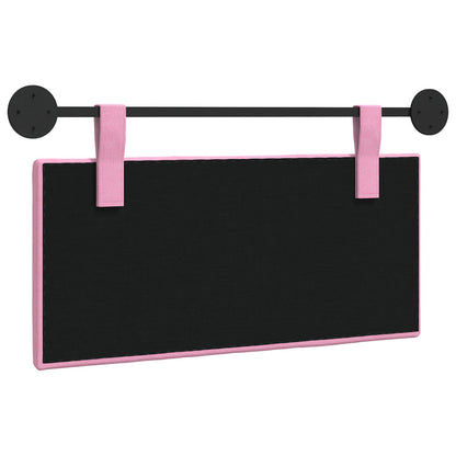 Hängevorderseite Wandmontiert Rosa 90 x 55 x 5 cm Stoff