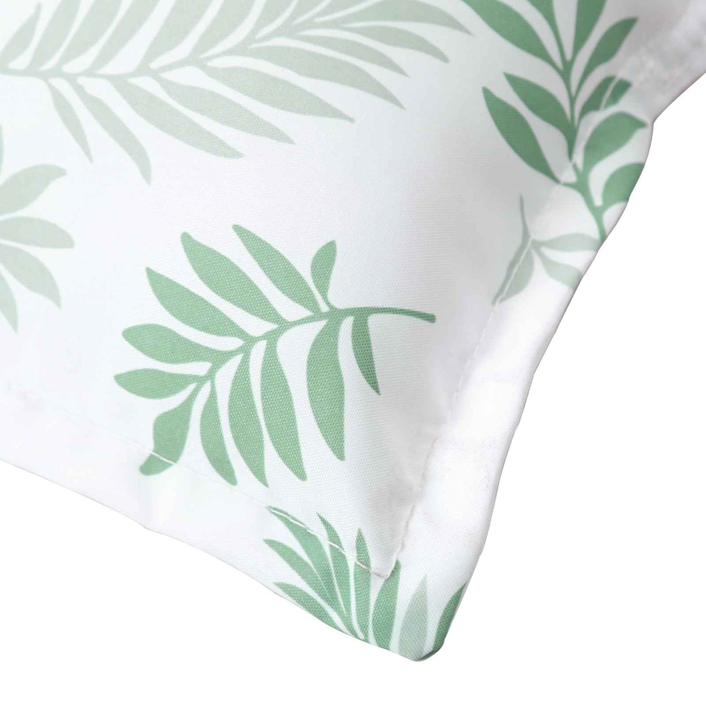 vidaXL Lowback Stuhlpolster Blatt 6 pcs Weiß 100 x 50 x 7 cm Oxford