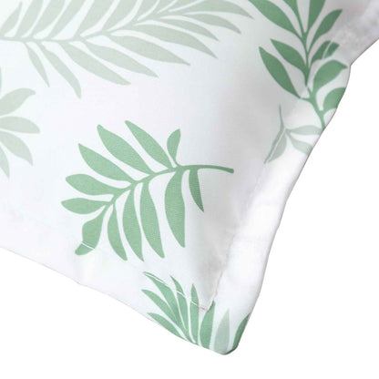 vidaXL Lowback Stuhlpolster Blatt 6 pcs Weiß 100 x 50 x 7 cm Oxford