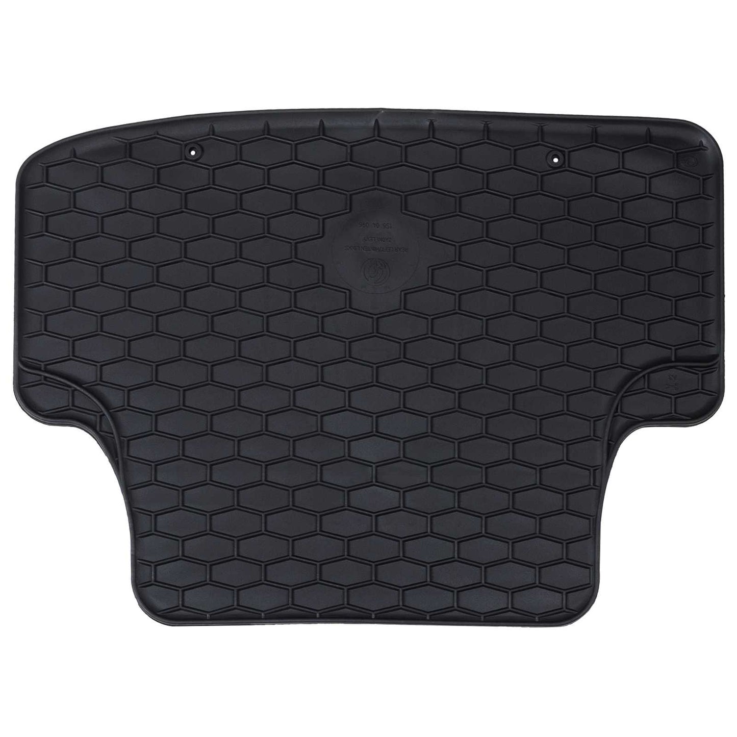 Autofußmatte 4 pcs Schwarz geeignet für Audi A3 2012-2020 Gummi